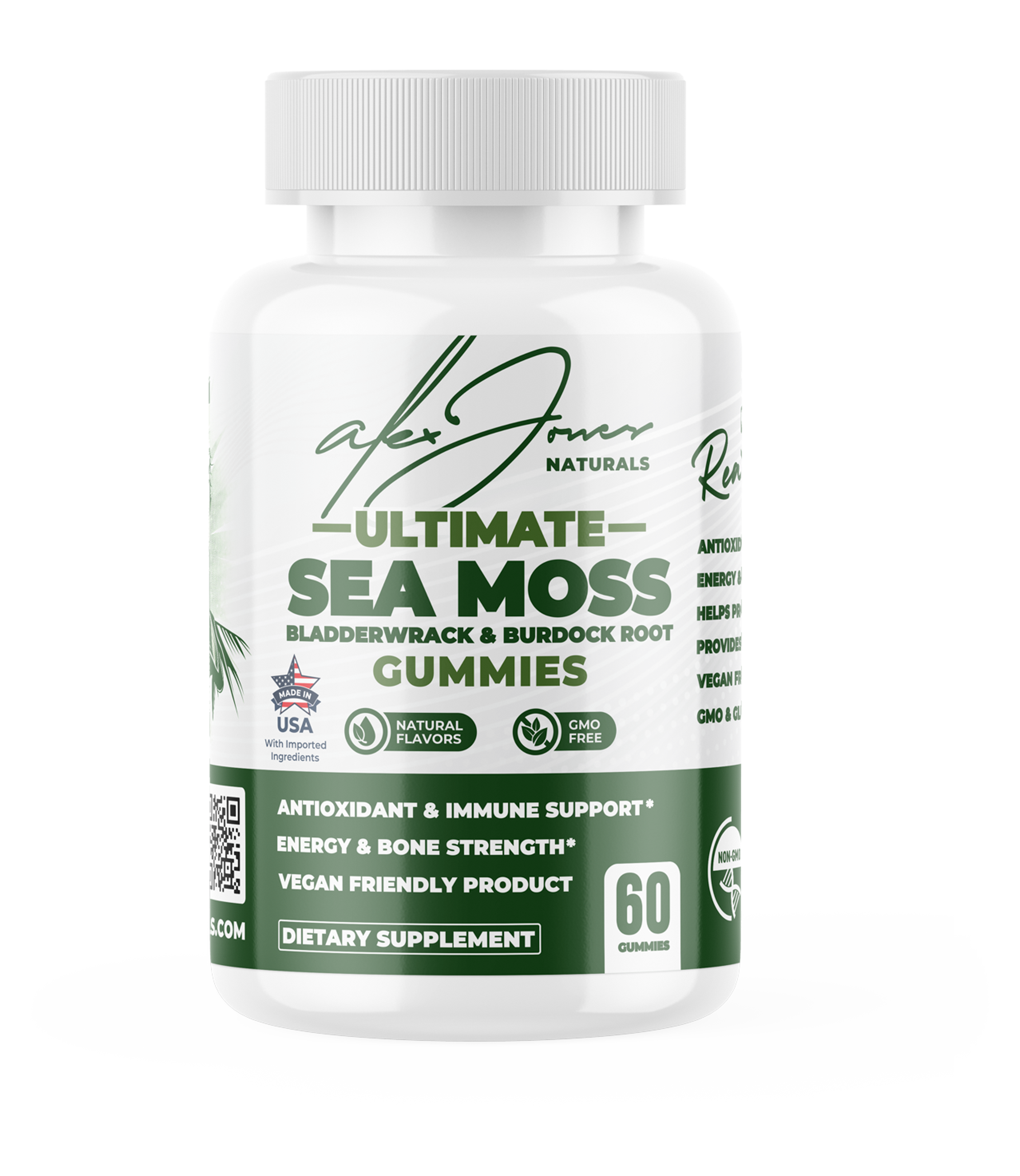 Ultimate Seamoss Gummies With Bladderwrack & Burdock Root