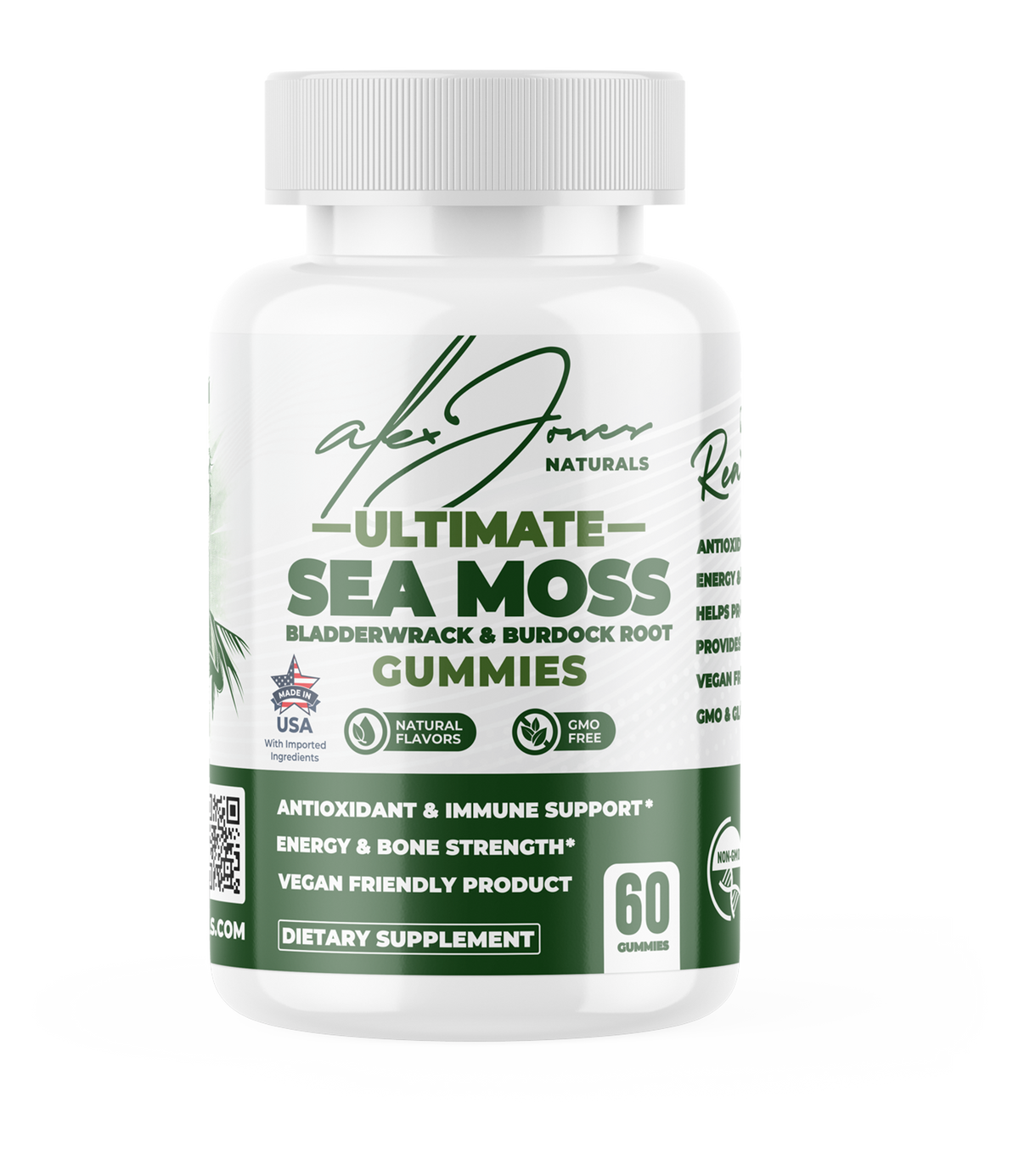 Ultimate Seamoss Gummies With Bladderwrack & Burdock Root