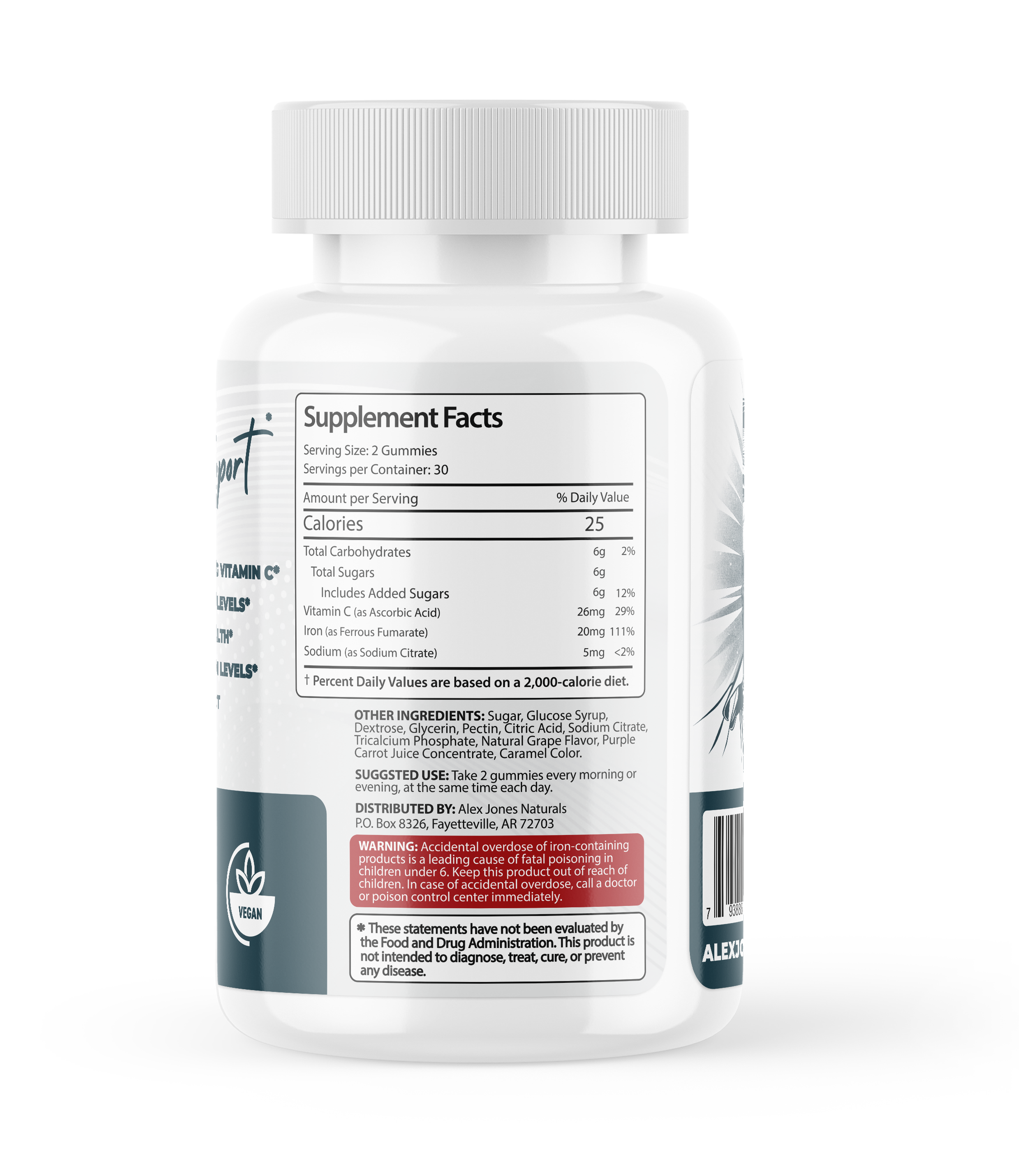 Ultimate Iron+ Gummies With Vitamin C