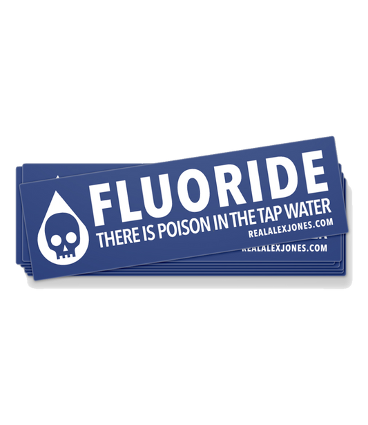 Fluoride In The Water Bumper Sticker