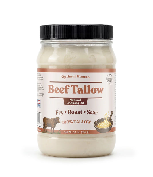 Pure Grass-Fed Beef Tallow