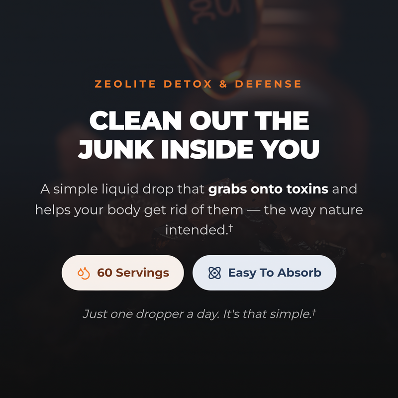 Zeolite Detox & Defense - Advanced Binding Agent (60 Servings)