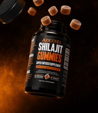 Shilajit Gummies - Pineapple - Super-Infused Supplement (60 Gummies) (60 Servings)
