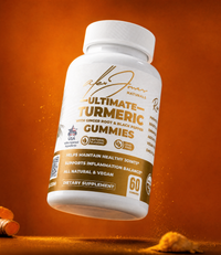 Ultimate Turmeric Gummies With Ginger Root & Black Pepper (Peach Flavor) (60 Gummies) (60 Servings)