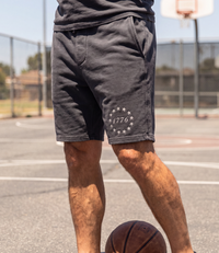 Pigment-Dyed Fleece Shorts