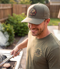 Always Ready Leather Patch Hat
