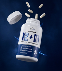 Ultimate K2 + D3 - Bone and Immune Support* (90 Capsules) (90 Servings)