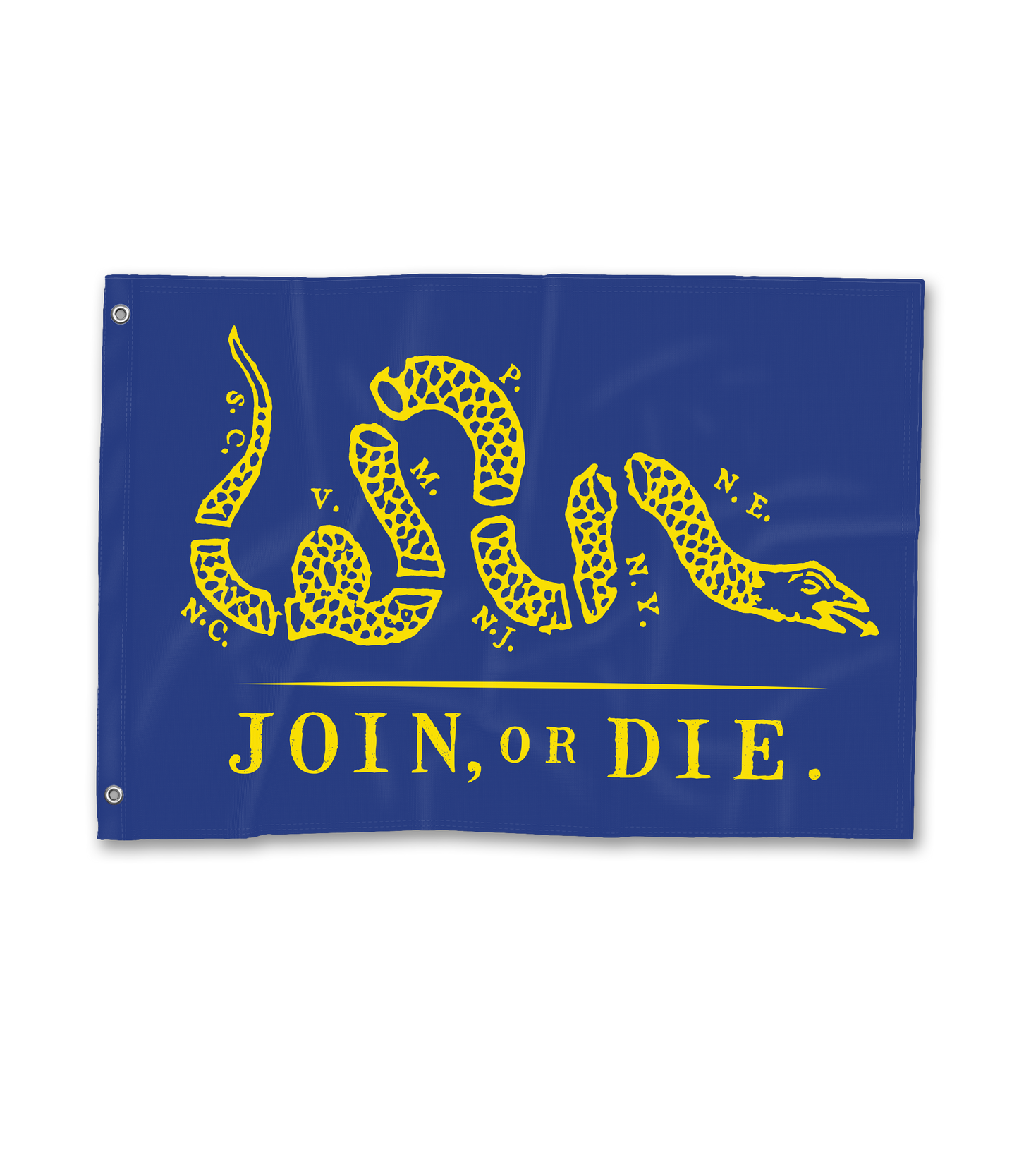 Join Or Die Premium Flag