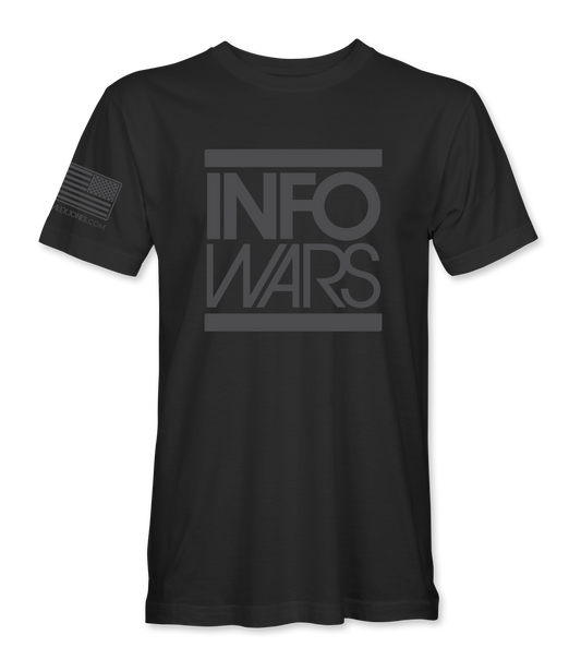 Blacked Out Infowars T-Shirt