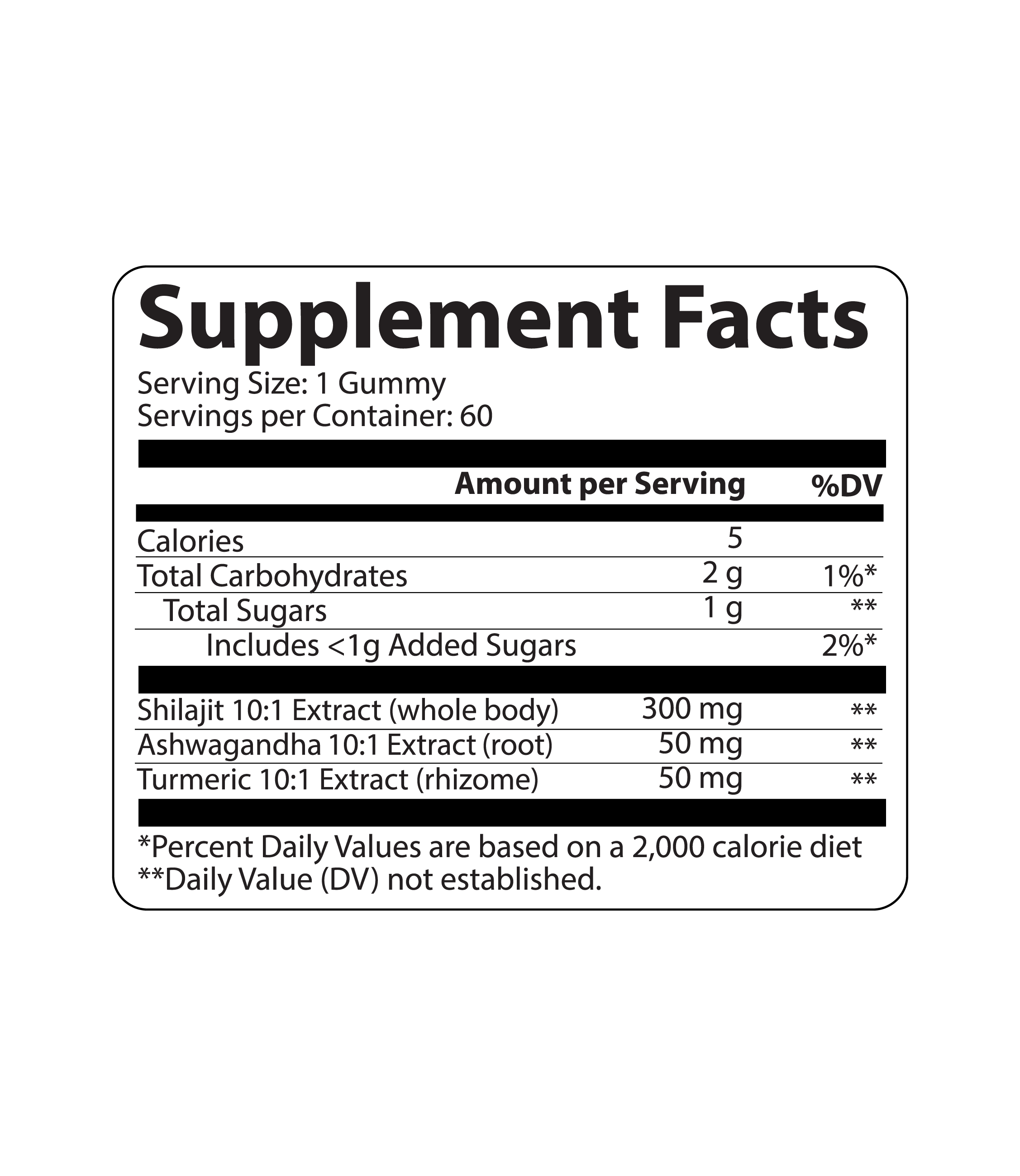 Shilajit Gummies - Super-Infused Supplement