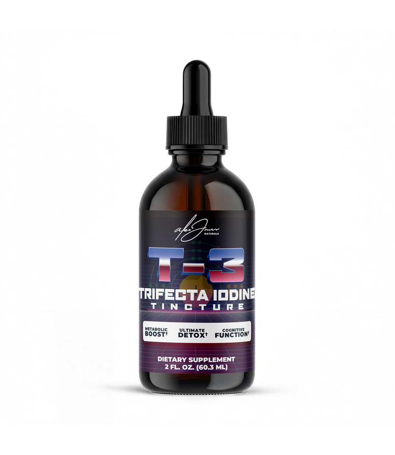 T-3 Trifecta Iodine Tincture (90 Servings)