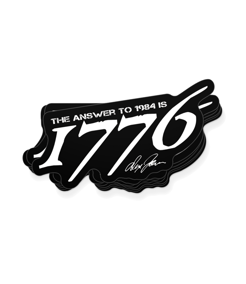 The Answer to 1984 Decal